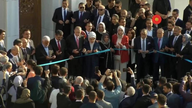 Cumhurbaşkanı Erdoğan, Necat Nasıroğlu Külliyesi'nin açılışını gerçekleştirdi 