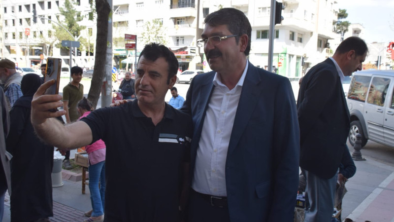 Milletvekili Nasıroğlu, esnaf ziyaretlerinde