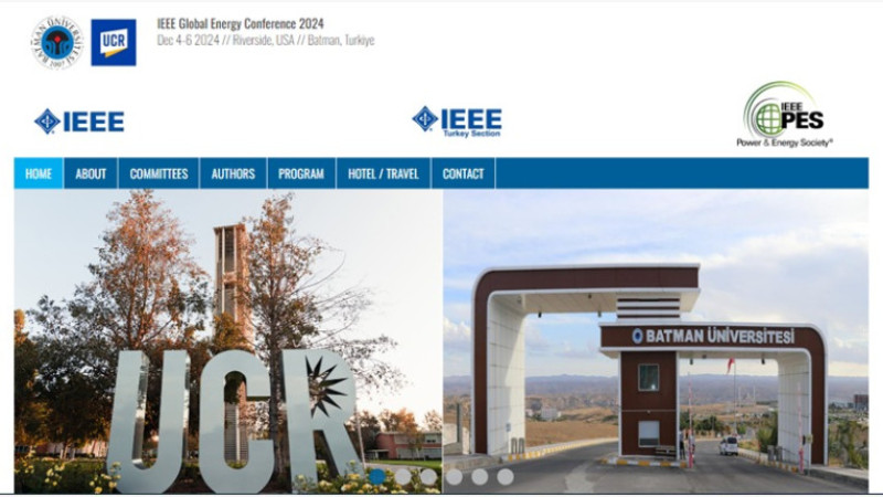 Batman’ da yapılan IEEE Global Enerji Konferansı  Amerika’da yapılacak