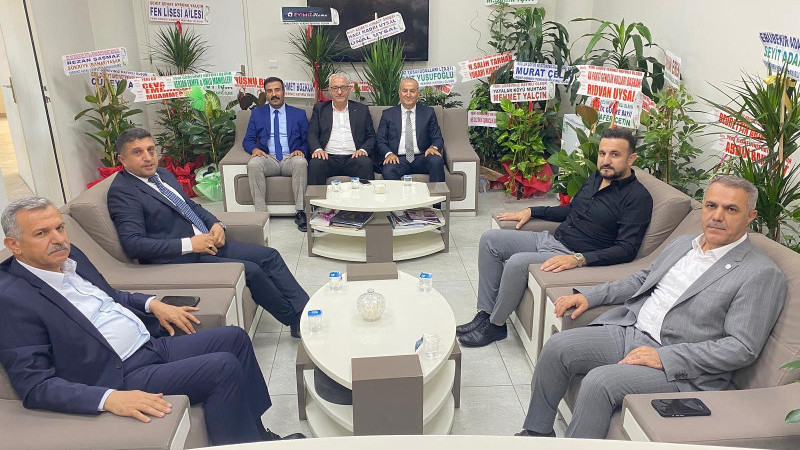 AK Parti İl Başkanı Hüseyin Şansi’den Kozluk’ta Kurumsal Ziyaretler