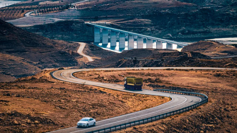 18 Kilometrelik güzergâhta çizgi çalışması tamamlandı