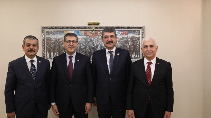 Milletvekili Nasıroğlu, Strateji ve Bütçe Başkanı Şenel’i ziyaret etti