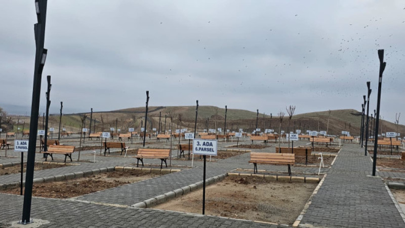 Modern Aile Mezarlığı Defin İşlemlerine Başladı