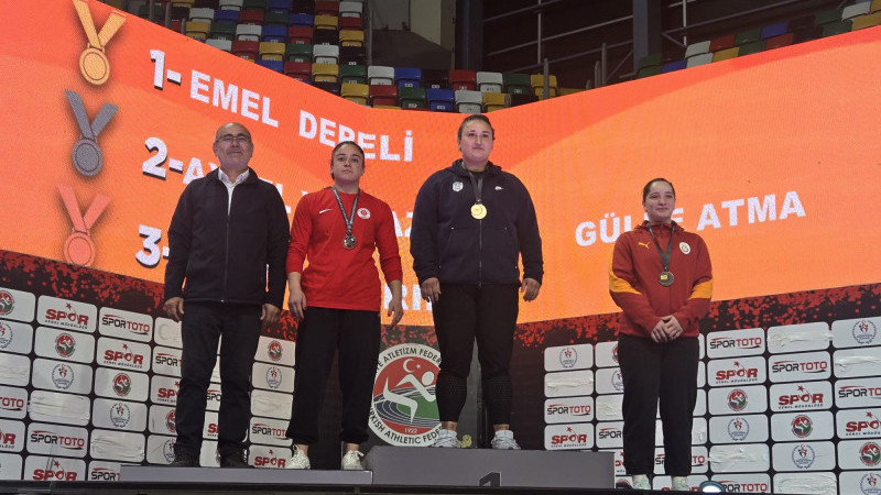 GÜLLE ATMADA GÜMÜŞ BAŞARI