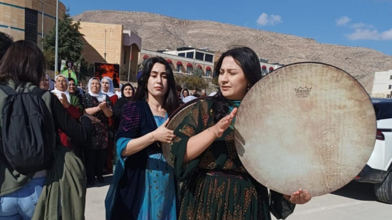 KADINLAR HASANKEYF'TE BİR ARAYA GELDİ
