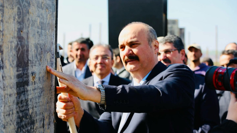 AMATEM İÇİN İLK ÇİVİ ÇAKILDI