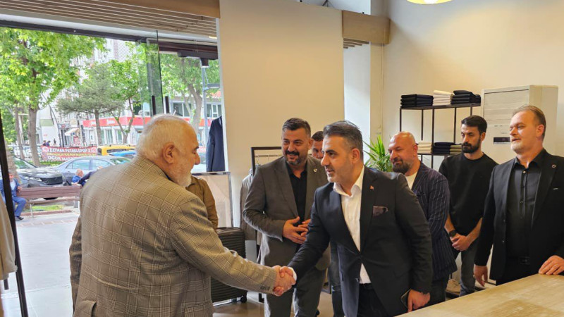 BAŞKAN ÇETİN'DEN ESNAF ZİYARETİ