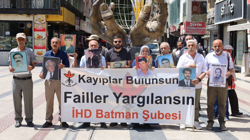 745’İNCİ HAFTADA KAYIPLAR UNUTULMADI