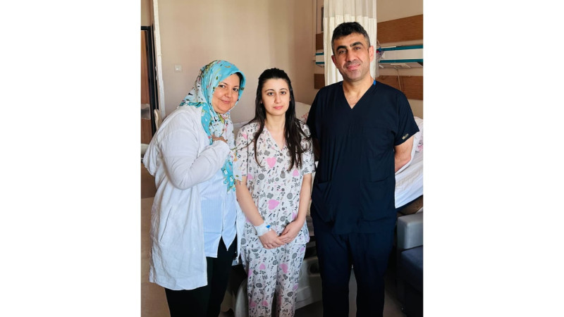 BAŞARILI OPERASYONLA SAĞLIĞINA KAVUŞTU