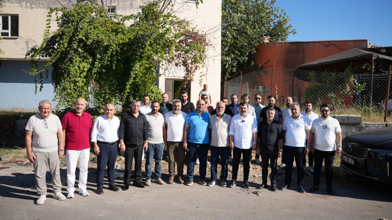 EK SANAYİ SİTESİ ESNAFINDAN FERDİ KURT'A DESTEK