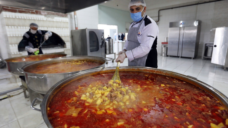 TAZİYE EVLERİNE 766 BİN 344 ÖĞÜN YEMEK DAĞITILDI
