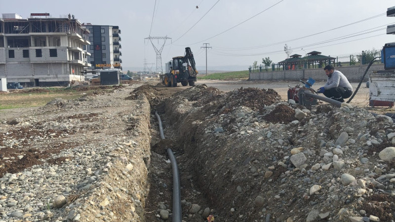 BASKİ’DEN BAYINDIR MAHALLESİ'NE 1.600 METRELİK ANA HAT
