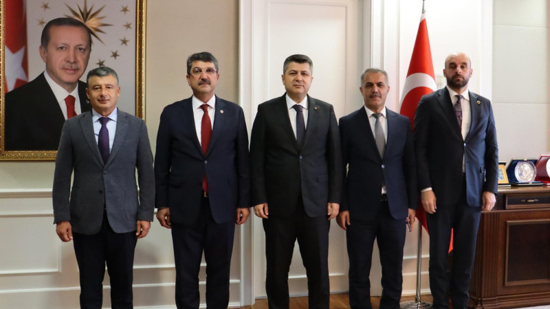 ŞANSİ VE NASIROĞLU ANKARA'DA TEMASLARDA