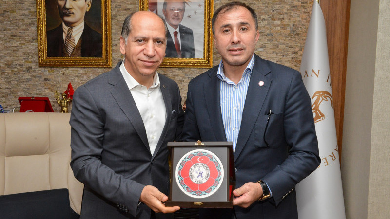 JUDO FEDERASYONU BAŞKANINDAN ÖZER’E ZİYARET