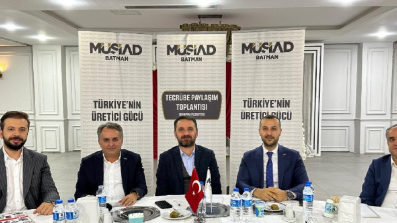 MÜSİAD'da 'tecrübe paylaşım' toplantısı