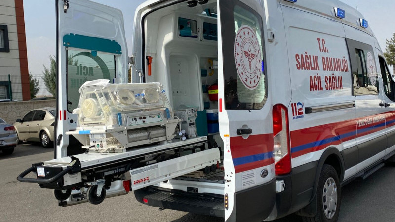 YENİ DOĞAN BEBEKLERE ÖZEL AMBULANS