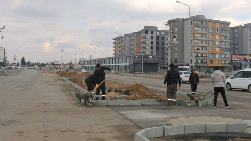 YENİ BULVAR ÇALIŞMASI DAHA TAMAMLANDI