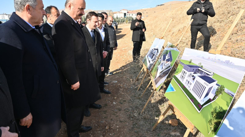 Kozluk Halk Kütüphanesi Projesi alanı incelendi