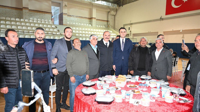 Hasankeyf’te iftar programına katıldılar