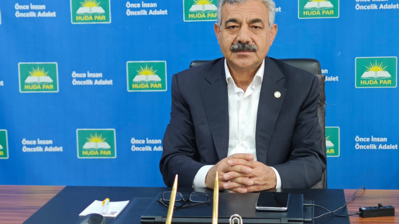HÜDA PAR BATMAN İL BAŞKANI DAVUT ŞAHİN'DEN 1 MAYIS MESAJI