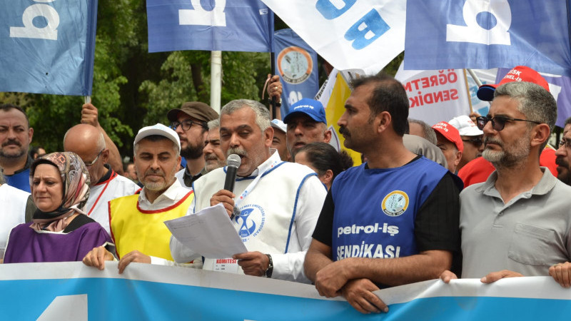 1 Mayıs emek ve dayanışma günü coşkuyla kutlandı