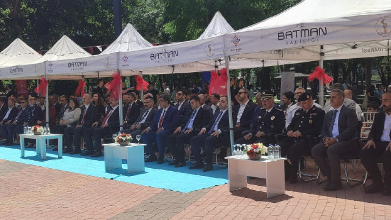 19 MAYIS BATMAN’DA COŞKUYLA KUTLANDI