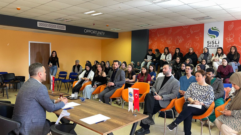 BENGDER Başkanı Tatlı, Şişli MYO’da engellilerin sorunlarını anlattı