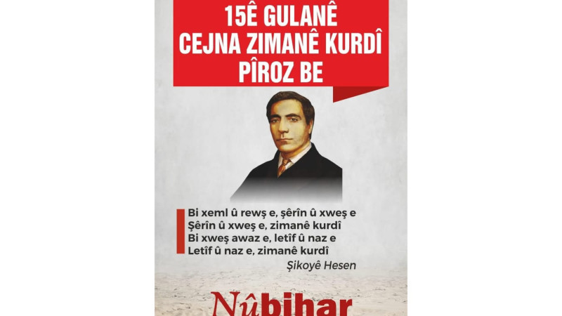  Nûbihar Derneği'nden anadile sahip çıkma çağrısı