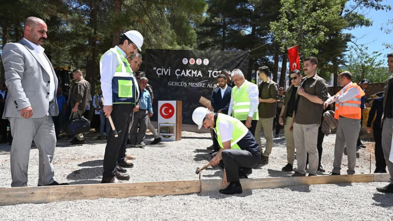 GERCÜŞ’E YENİ MESİRE ALANI KAZANDIRILIYOR