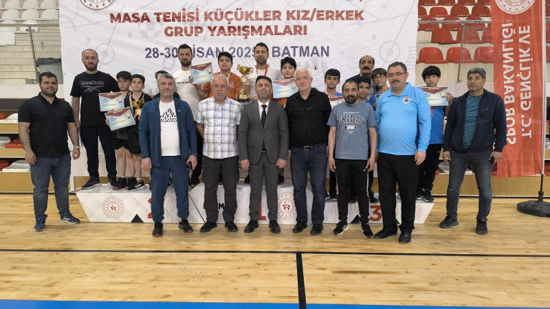 MASA TENİSİNİN KÜÇÜK ŞAMPİYONRLARI BELLİ OLDU