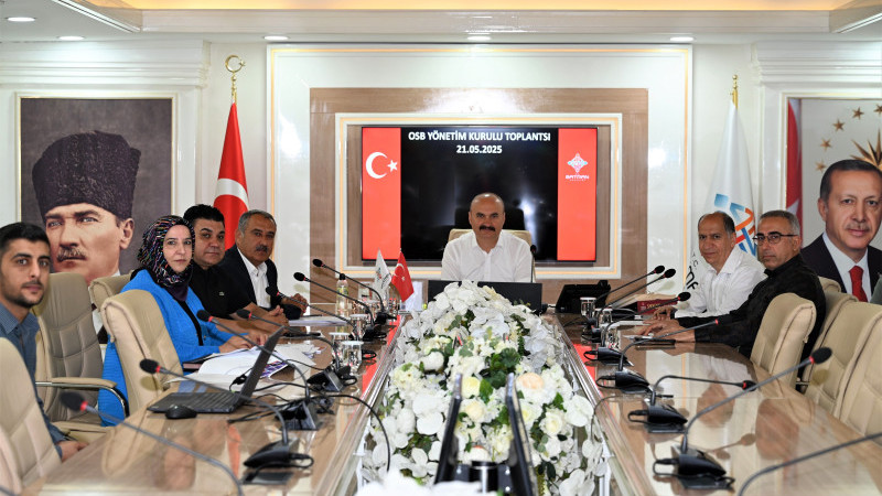 OSB YÖNETİM KURULU MAYIS AYI TOPLANTISI YAPILDI