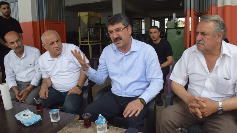 SANAYİ SİTESİNE ÇÖZÜM ZİYARETİ  