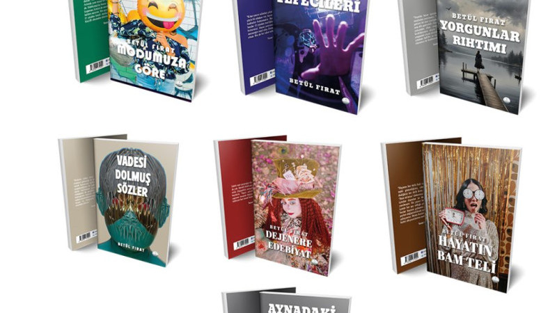 Yazar ve şair Fırat’tan tek seferde 7 kitap müjdesi