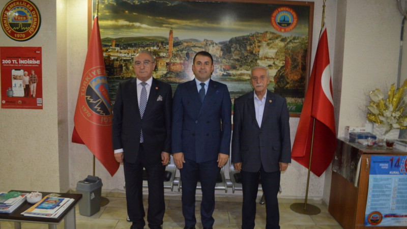 SGK İl Müdürü Gümüş’ten Emekliler Derneği’ne ziyaret