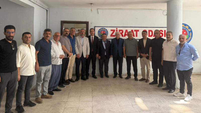 DEVA Partisi’nden Ziraat Odası’na ziyaret, “Çiftçimizin Yanındayız”