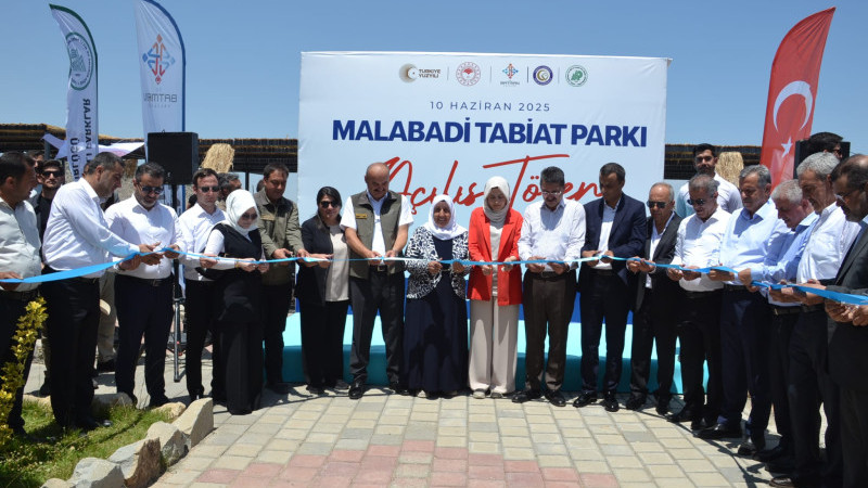 Malabadi Tabiat Parkı Hizmete Açıldı