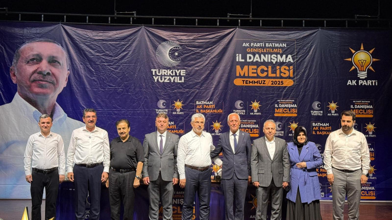 AK PARTİ BATMAN’DA GENİŞ KATILIMLI TOPLANTI   