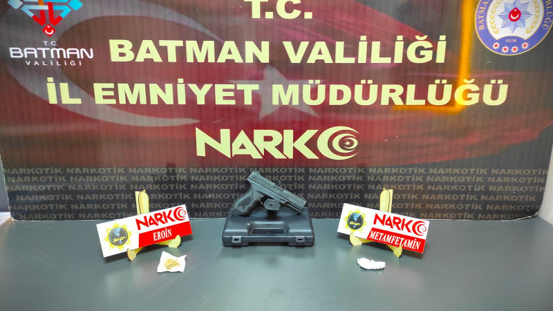 Batman’da uyuşturucu operasyonu : 7 kişi tutuklandı