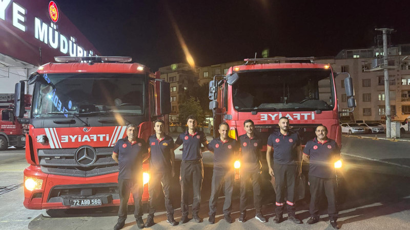 Belediyeden Hatay’daki orman yangınlarına destek ekibi