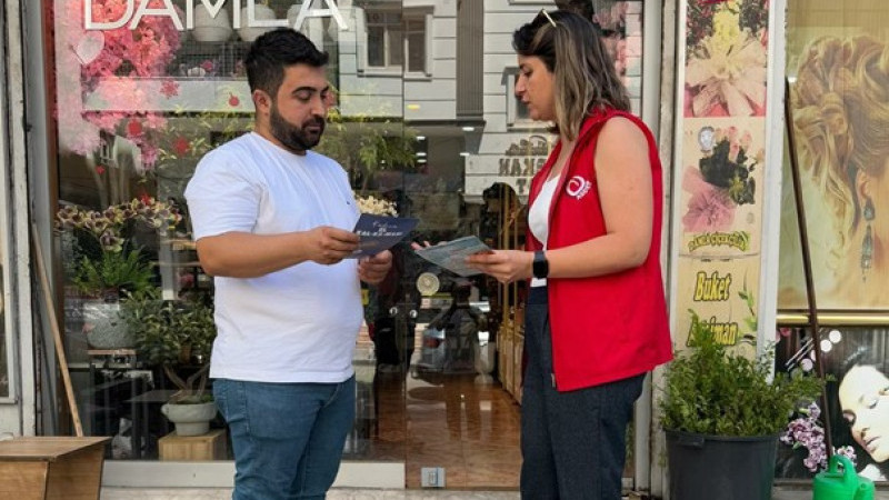 ‘Kadına El Kalkamaz’ Sloganıyla farkındalık çalışmaları sürüyor