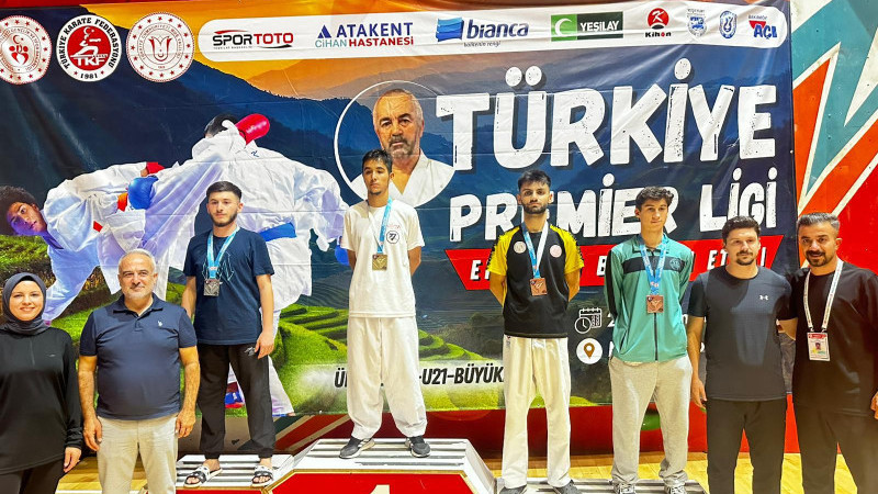 YUSUF GÜLTEKİN KARATEDE TÜRKİYE 2'CİSİ OLDU