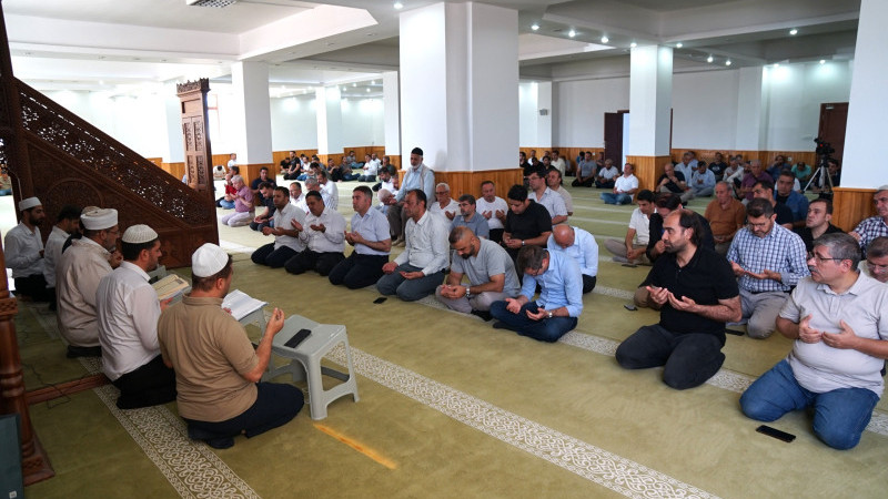 Kazada hayatını kaybedenler için mevlit okutuldu