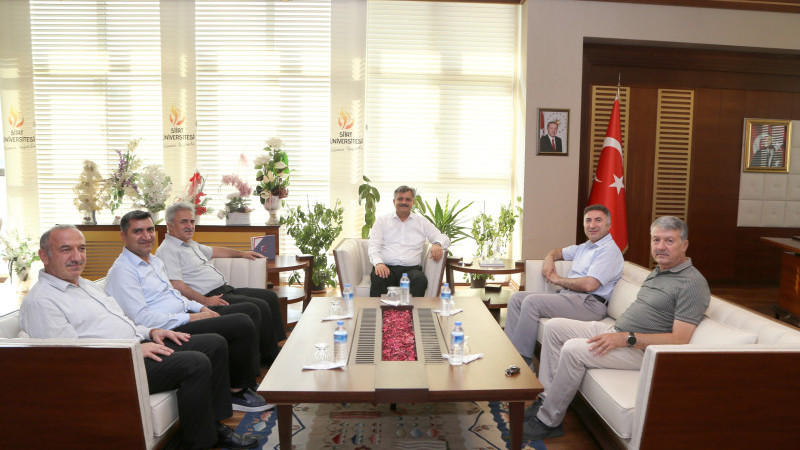 Rektör Demir’den Siirt Üniversitesi’ne ziyaret