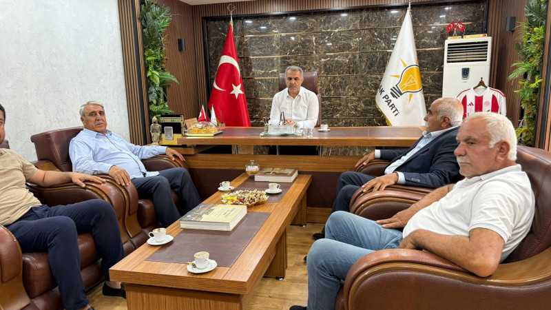 TOPRAK DERNEĞİ’NDEN AK PARTİ’YE ÇEVRE ZİYARETİ
