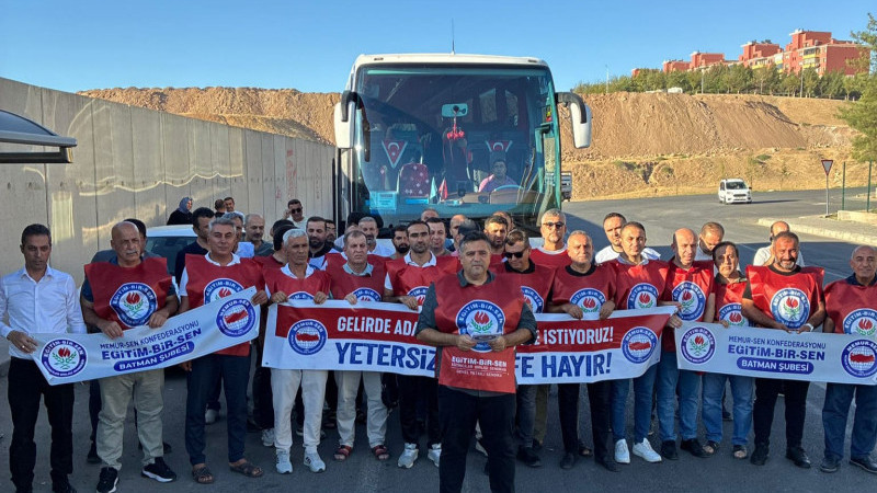ANKARA MİTİNGİNE BATMAN’DAN YÜKSEK KATILIM