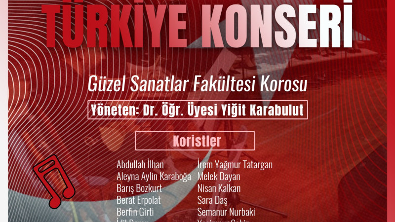 Batman Üniversitesi’nden Kardeşliğin Adı Türkiye konseri
