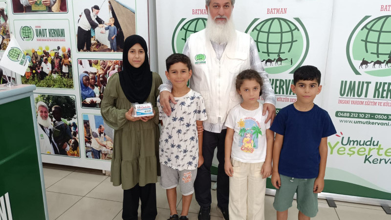 BATMANLI MİNİKLERDEN GAZZE’YE ANLAMLI DESTEK