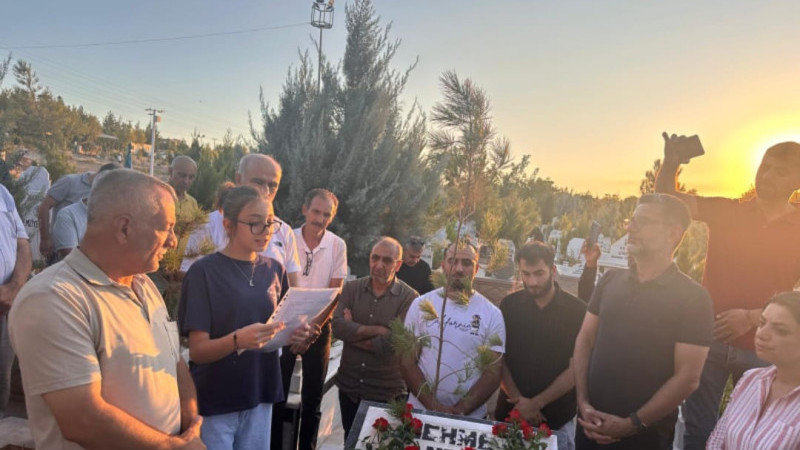 MEHMET CANDEMİR MEZARI BAŞINDA ANILDI