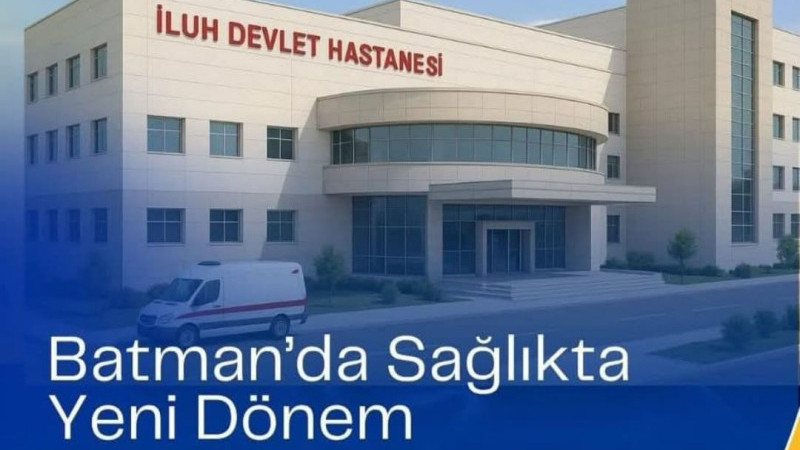 Milletvekili Nasıroğlu’ndan Batman’a sağlıkta büyük müjde