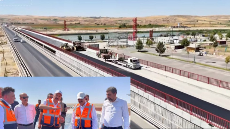 VALİ CANALP, DİKTEPE YOL ÇALIŞMALARINI İNCELEDİ
